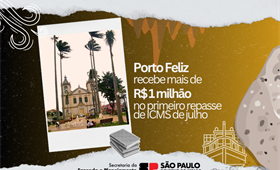 Julho começa com municípios paulistas recebendo mais de R$ 924 milhões em ICMS 