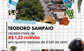 Maior repasse de ICMS de abril garante aos municípios paulistas mais de R$ 1,5 bilhão