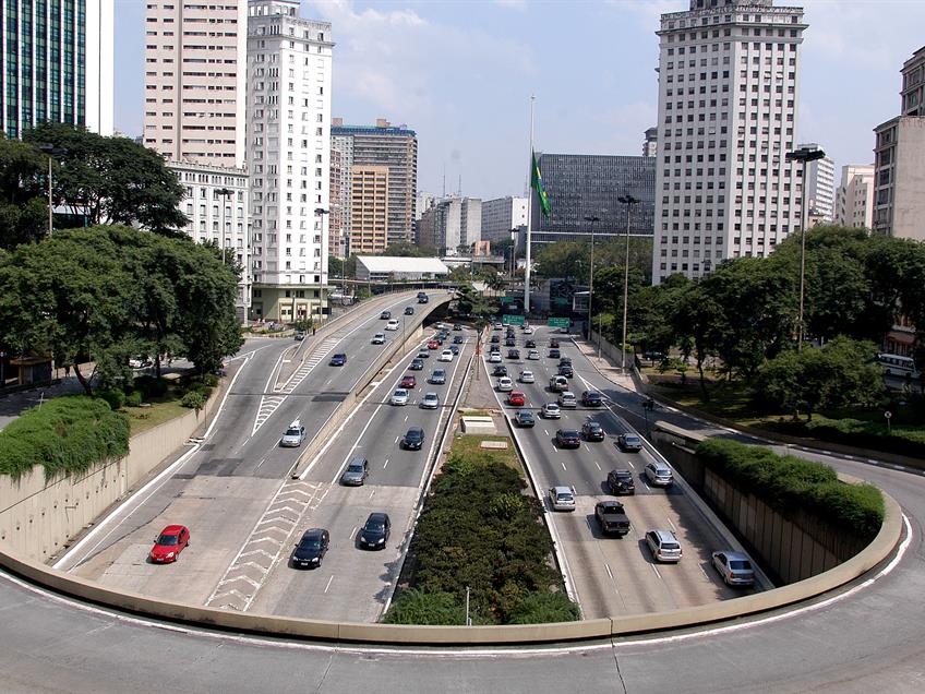 Trânsito na cidade de São Paulo